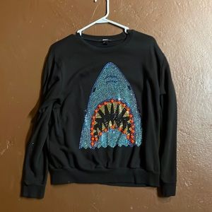 Studded Shark sweatshirt